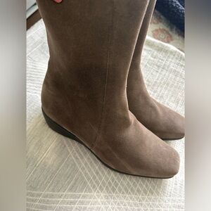 La Canadienne Leather suede Ella Boot,